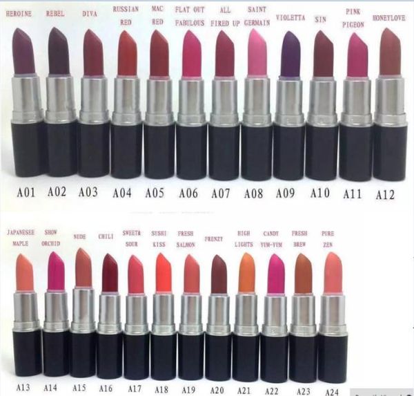 factory outlet professional whole and retail make up new 24 colors 3g matte lipstick 4453250 
factory outlet professional whole and retail make up new 24 colors 3g matte lipstick 4453250