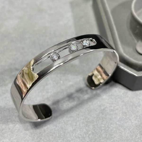 dupe trendy new arrival 3 move cubic zirconia chain cuff bangle bracelets for women, Golden;silver
dupe trendy new arrival 3 move cubic zirconia chain cuff bangle bracelets for women, Golden;silver