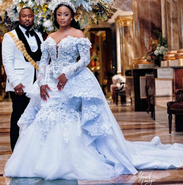 2021 plus size arabic aso ebi luxurious lace beaded wedding dresses mermaid long sleeves bridal dresses vintage wedding gowns zj966988160, White
2021 plus size arabic aso ebi luxurious lace beaded wedding dresses mermaid long sleeves bridal dresses vintage wedding gowns zj966988160, White