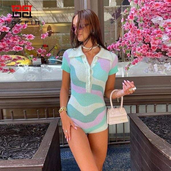 women's jumpsuits rompers boffin women summer y2k bodysuits v neck short sleeve patchwork casual knitted romper house wear of sunny pla, Black;white
women's jumpsuits rompers boffin women summer y2k bodysuits v neck short sleeve patchwork casual knitted romper house wear of sunny pla, Black;white