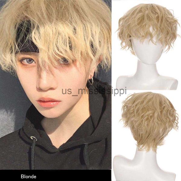 cosplay wigs synthetic short wig black blonde brown false hair cosplay anime costume party wigs for man high temperature fiber x0630
cosplay wigs synthetic short wig black blonde brown false hair cosplay anime costume party wigs for man high temperature fiber x0630
