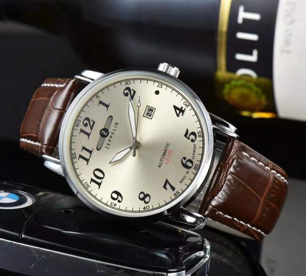 2023 zeppelin new designer movement watches men luxury mens watch 42mm multi-function chronograph montre clocks ing, Slivery;brown
2023 zeppelin new designer movement watches men luxury mens watch 42mm multi-function chronograph montre clocks ing, Slivery;brown
