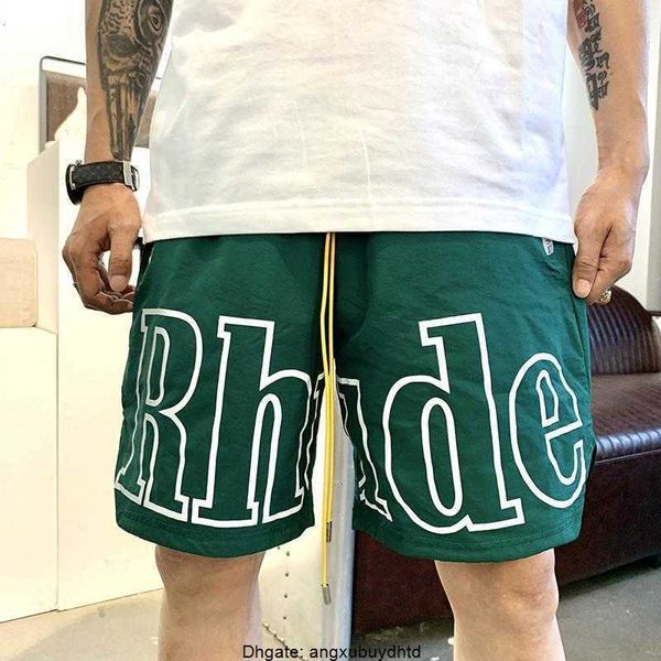 rh designer men limited rhude shorts summer swim short knee length hip hop high street sports training beach pants mens elastic waist mesh s, White;black
rh designer men limited rhude shorts summer swim short knee length hip hop high street sports training beach pants mens elastic waist mesh s, White;black