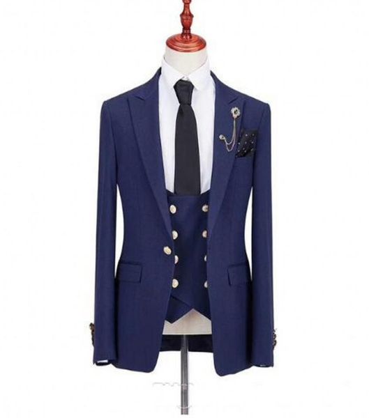 navy blue groom tuxedos peak lapel groomsmen wedding dress excellent man jacket blazer dinner 3 piece suitjacketpantsvesttie 4777678, Black;gray
navy blue groom tuxedos peak lapel groomsmen wedding dress excellent man jacket blazer dinner 3 piece suitjacketpantsvesttie 4777678, Black;gray