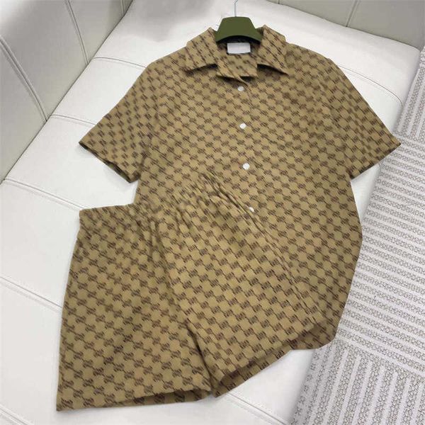 women shorts shirt two piece sets designers jacquard denim suit lapel short sleeve t-shirt slim short pant womens clothing everyday casual, White
women shorts shirt two piece sets designers jacquard denim suit lapel short sleeve t-shirt slim short pant womens clothing everyday casual, White