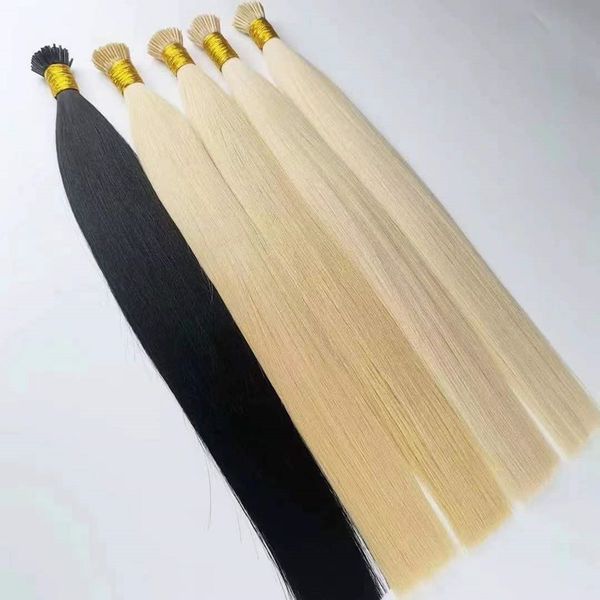stock platinum blonde i tip hair virgin human prebonded hair extensions stick keratin 100g/set 100pcs/100g 12-30 inch 18# 26# 60# 1001# 35%, Black
stock platinum blonde i tip hair virgin human prebonded hair extensions stick keratin 100g/set 100pcs/100g 12-30 inch 18# 26# 60# 1001# 35%, Black