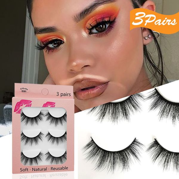 3 pairs 3d imitation mink hair eyelash nature bushy crossing lashes individual strip thick lash fake eyelashes makeup tools z0041
3 pairs 3d imitation mink hair eyelash nature bushy crossing lashes individual strip thick lash fake eyelashes makeup tools z0041