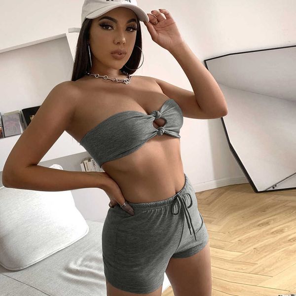 2023 women's lace up beach bikini split shorts casual sports yoga suit jogging suits ladies tracksuits32, Gray
2023 women's lace up beach bikini split shorts casual sports yoga suit jogging suits ladies tracksuits32, Gray