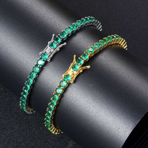 hip hop 4mm green cubic zircon tennis chain bracelet simple personalized 14k real gold plated 5a cz stone chain bangle bracelets for men and, Black
hip hop 4mm green cubic zircon tennis chain bracelet simple personalized 14k real gold plated 5a cz stone chain bangle bracelets for men and, Black