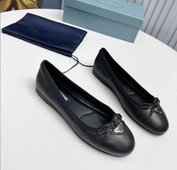 women spring summer designers nappa leather ballerinas nappa ballet shoes luxury leather fashion loafers flat shoes size 35-41, Black
women spring summer designers nappa leather ballerinas nappa ballet shoes luxury leather fashion loafers flat shoes size 35-41, Black