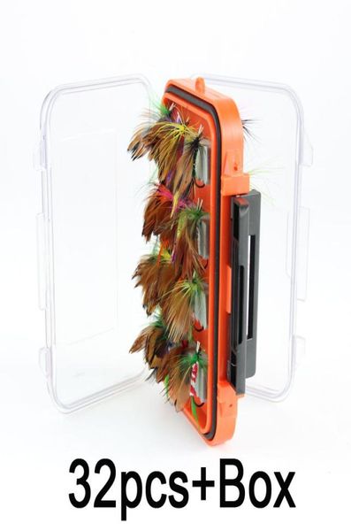 32pieces fly fishing lure set artificial bait trout fly fishing lures fishing hooks flyfishing tackle with fly box 3366235
32pieces fly fishing lure set artificial bait trout fly fishing lures fishing hooks flyfishing tackle with fly box 3366235