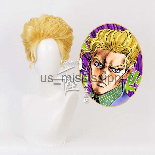 cosplay wigs jojo kira yoshikage wig cosplay costume jojo's bizarre adventure giorno giovanna golden synthetic hair role play wigs x063, Black
cosplay wigs jojo kira yoshikage wig cosplay costume jojo's bizarre adventure giorno giovanna golden synthetic hair role play wigs x063, Black