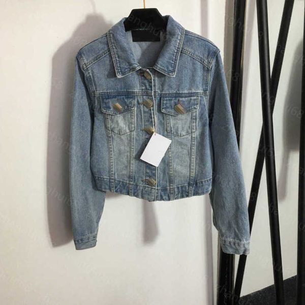 23ss womens jacket womens designer clothing lion head button single-breasted lapel long-sleeved denim jacket women clothes a1, Black;brown
23ss womens jacket womens designer clothing lion head button single-breasted lapel long-sleeved denim jacket women clothes a1, Black;brown