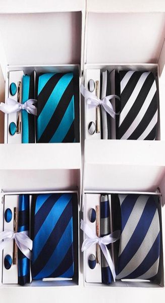 bow ties stripe tie hanky cuff links clip set for men 8cm business party suit professional wedding gift box8669784, Black;gray
bow ties stripe tie hanky cuff links clip set for men 8cm business party suit professional wedding gift box8669784, Black;gray