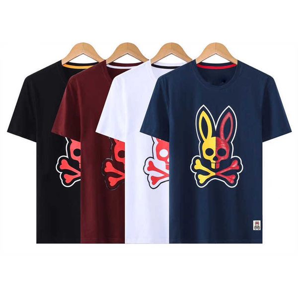 new 23 psychos shirts fashion bunnys brand cartoon t shirt skull rabbit print embroidered t-shirt men's casual cotton tees versatile n1, White;black
new 23 psychos shirts fashion bunnys brand cartoon t shirt skull rabbit print embroidered t-shirt men's casual cotton tees versatile n1, White;black