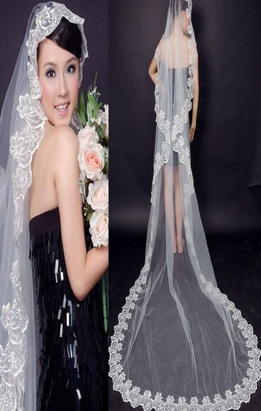 gorgeous 3 meters long lace wedding veils for wedding dresses wedding accessories bridal veils4912543, Black
gorgeous 3 meters long lace wedding veils for wedding dresses wedding accessories bridal veils4912543, Black