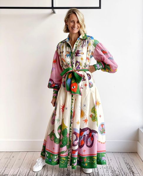 basic & casual dresses australian designer dress 2023 spring/summer seeker chases the sun series positioning print belt long dress, Black;gray
basic & casual dresses australian designer dress 2023 spring/summer seeker chases the sun series positioning print belt long dress, Black;gray