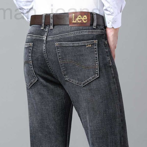 men's jeans designer autumn thick style business straight stretch mid rise casual long pants le grey wear 54o0, Blue
men's jeans designer autumn thick style business straight stretch mid rise casual long pants le grey wear 54o0, Blue