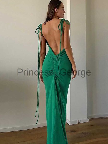 party dresses sanches backless pleated maxi dress for women clothes summer new spaghetti strap sleeveless high waist long dress vestidos x06, White;black
party dresses sanches backless pleated maxi dress for women clothes summer new spaghetti strap sleeveless high waist long dress vestidos x06, White;black