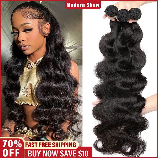 body wave bundles brazilian hair weave bundles 1/3/4 pcs virgin remy human hair bundles raw hair extensions 28 30 inch, Black
body wave bundles brazilian hair weave bundles 1/3/4 pcs virgin remy human hair bundles raw hair extensions 28 30 inch, Black