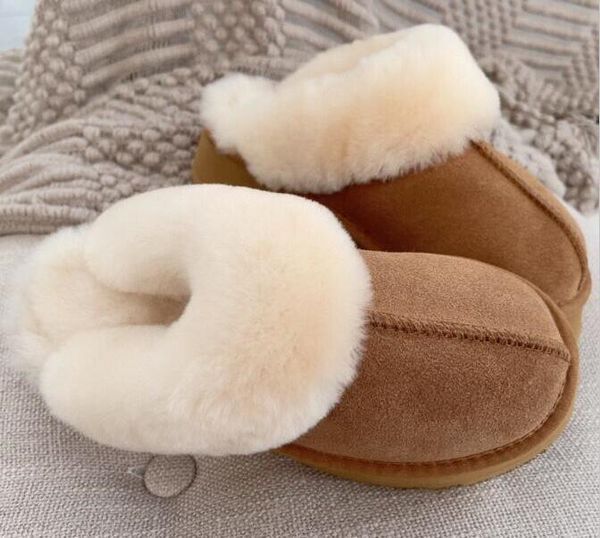 men women thicken the sole slippers boots real genuine leather platform cotton slippers shoe, Black
men women thicken the sole slippers boots real genuine leather platform cotton slippers shoe, Black