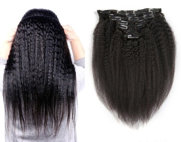 natural black kinky straight clips in brazilian human hair extensions 120g 8pcsset coarse yaki clip ins machine made remy8778232, Black;brown
natural black kinky straight clips in brazilian human hair extensions 120g 8pcsset coarse yaki clip ins machine made remy8778232, Black;brown