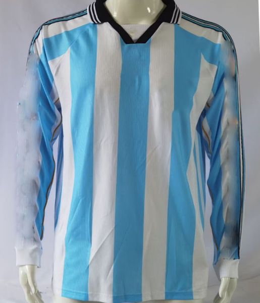 1998 retro soccer jerseys long sleeve di maria kun martinez maradona version claccia football shirts men kit maillot de foot argentinas jers, Black;yellow
1998 retro soccer jerseys long sleeve di maria kun martinez maradona version claccia football shirts men kit maillot de foot argentinas jers, Black;yellow