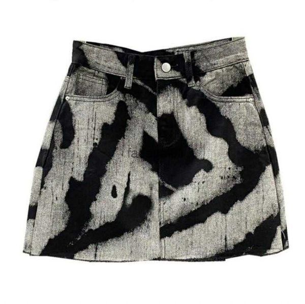2023 summer new denim skirts women high waist personalized pattern jeans mini skirts casual aline jupe femme p366 l230621, Black
2023 summer new denim skirts women high waist personalized pattern jeans mini skirts casual aline jupe femme p366 l230621, Black