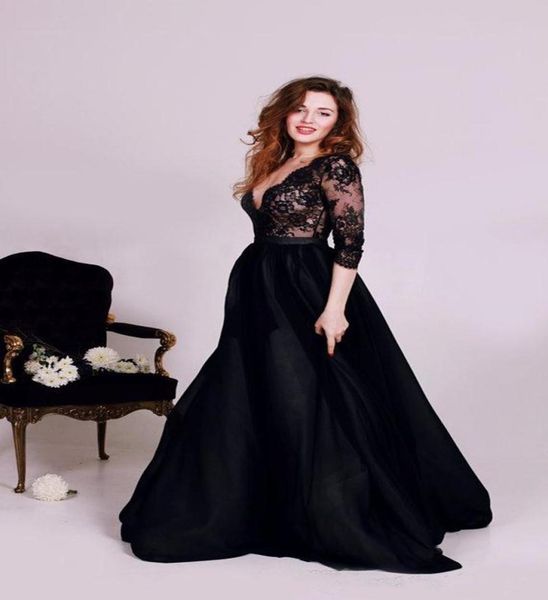gothic desigh black lace wedding dresses deep v neck 34 long sleeve lace satin a line retro 2019 bridal gowns special occasion9845585, White
gothic desigh black lace wedding dresses deep v neck 34 long sleeve lace satin a line retro 2019 bridal gowns special occasion9845585, White