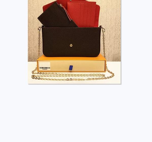 3pcs set luxurys designers bags purse woman fashion monogrames multi pochette felicie chain crossbody shoulder bag 8914
3pcs set luxurys designers bags purse woman fashion monogrames multi pochette felicie chain crossbody shoulder bag 8914