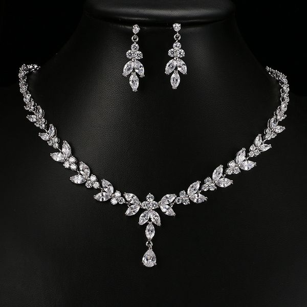 wedding jewelry sets emmaya exquisite for women party accessories cubic zircon stud earrings necklace gift 230627, Slivery;golden
wedding jewelry sets emmaya exquisite for women party accessories cubic zircon stud earrings necklace gift 230627, Slivery;golden