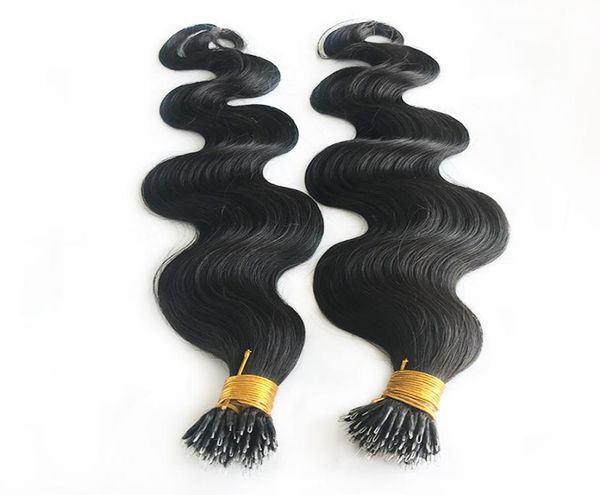 body wave nano rings human hair extension machine remy micro beads ring hair extensions brazilian hairs can be dyed6045440, Black
body wave nano rings human hair extension machine remy micro beads ring hair extensions brazilian hairs can be dyed6045440, Black