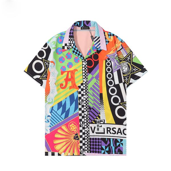 design blouse shirts men's camisas de hombre fashion geometric letter print casual shirts men short sleeve turn down collar business dr, White;black
design blouse shirts men's camisas de hombre fashion geometric letter print casual shirts men short sleeve turn down collar business dr, White;black