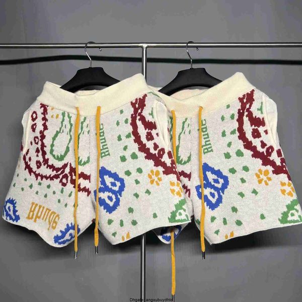 designer clothing rhude embossed jacquard cashew flower pattern american wool leisure knitted beach holiday shorts couples joggers sportswea, White;black
designer clothing rhude embossed jacquard cashew flower pattern american wool leisure knitted beach holiday shorts couples joggers sportswea, White;black