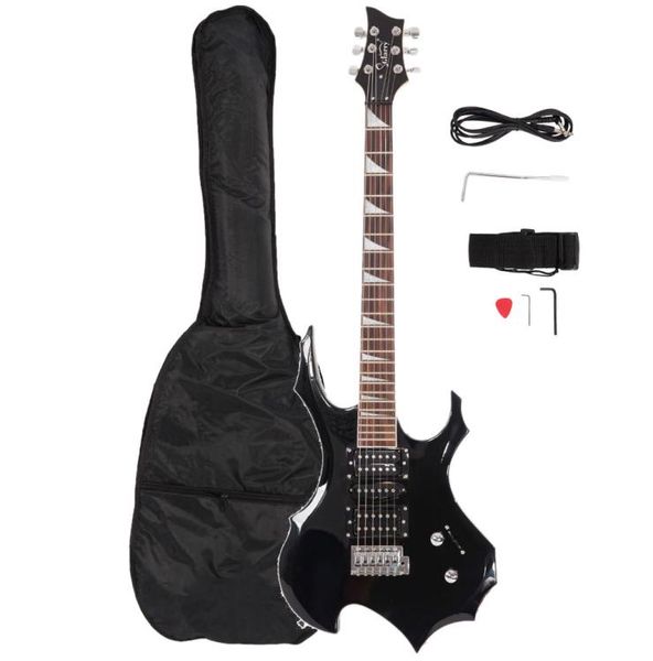 electric guitar glarry 5 pickup shaped pack strap picks shake cable wrench tool black ship from usa8440996
electric guitar glarry 5 pickup shaped pack strap picks shake cable wrench tool black ship from usa8440996