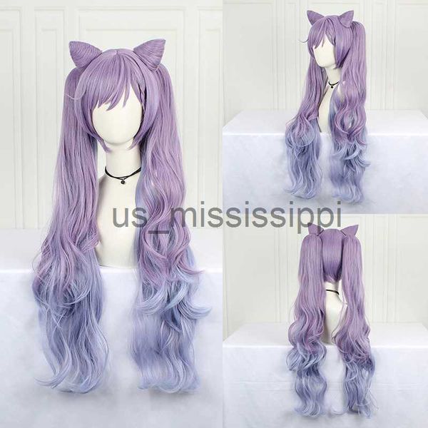 cosplay wigs game genshin impact keqing cosplay wig purple ke qing long gradient ponytails hair heat resistant synthetic cosplay wigs cap x0, Black
cosplay wigs game genshin impact keqing cosplay wig purple ke qing long gradient ponytails hair heat resistant synthetic cosplay wigs cap x0, Black