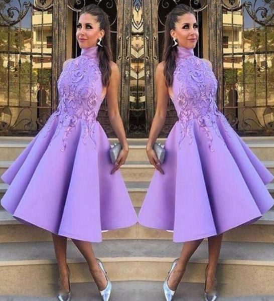 light purple sleeveless short bridesmaid dresses lace appliques high neck satin knee length bridesmaid gowns for wedding formal pa8581752, White;pink
light purple sleeveless short bridesmaid dresses lace appliques high neck satin knee length bridesmaid gowns for wedding formal pa8581752, White;pink