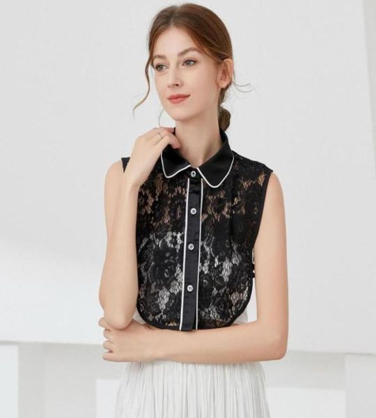 bow ties front tie white fake collar for women lapel removable shirt detachable ladies false blouse half kraagje nep4854464, Black;gray
bow ties front tie white fake collar for women lapel removable shirt detachable ladies false blouse half kraagje nep4854464, Black;gray