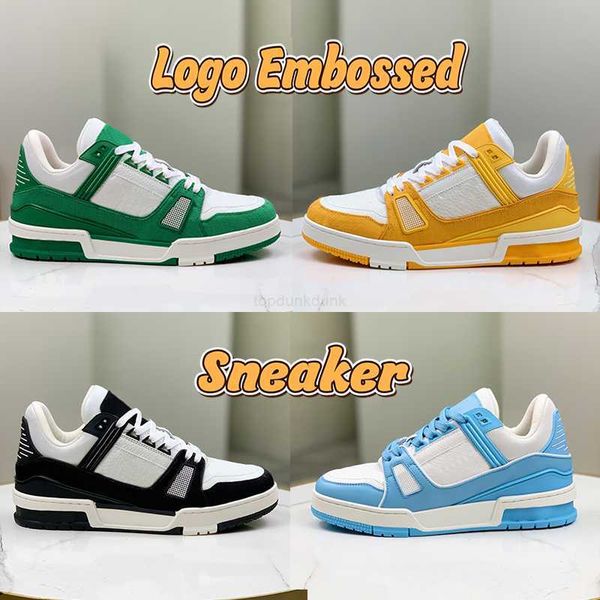 luxury designer casual shoes embossed trainer sneaker triple white pink sky blue black green yellow denim low mens sneakers women trainers e
luxury designer casual shoes embossed trainer sneaker triple white pink sky blue black green yellow denim low mens sneakers women trainers e