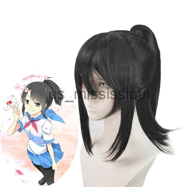 cosplay wigs games yandere simulator ayano aishi cosplay hairwear black synthetic removable ponytail wig cap x0630
cosplay wigs games yandere simulator ayano aishi cosplay hairwear black synthetic removable ponytail wig cap x0630