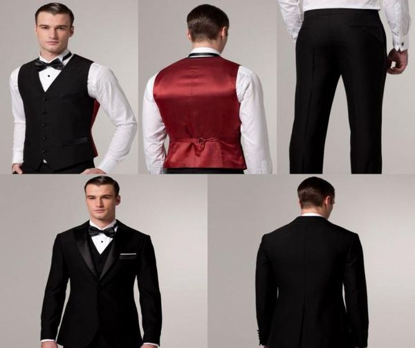 new side vent two buttons groom tuxedos black man peak satin lapel groomsman men wedding suits bridegroom jacketpantstiev6519313, Black;gray
new side vent two buttons groom tuxedos black man peak satin lapel groomsman men wedding suits bridegroom jacketpantstiev6519313, Black;gray