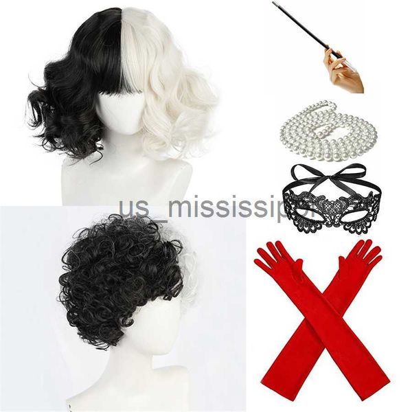 cosplay wigs cruella deville de vil black white with bangs short bob heat resistant hair wig cosplay halloween costume party wig cap x0630
cosplay wigs cruella deville de vil black white with bangs short bob heat resistant hair wig cosplay halloween costume party wig cap x0630