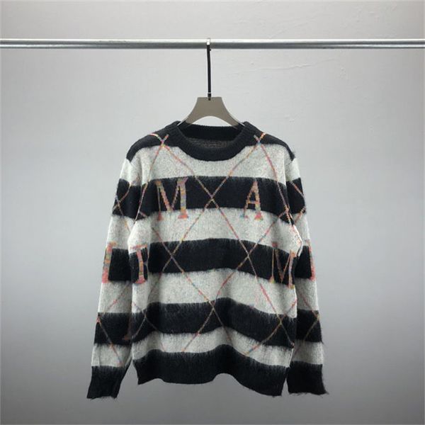 2 mens designer sweaters retro classic luxury sweatshirt men arm letter embroidery round neck comfortable high-quality jumper fashion cardig, White;black
2 mens designer sweaters retro classic luxury sweatshirt men arm letter embroidery round neck comfortable high-quality jumper fashion cardig, White;black