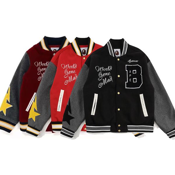 hip hop womens fashion brand jackets designer men women baseball jacket fashion boy girl long sleeve letter embroidery coat m to 2xl, Black;brown
hip hop womens fashion brand jackets designer men women baseball jacket fashion boy girl long sleeve letter embroidery coat m to 2xl, Black;brown