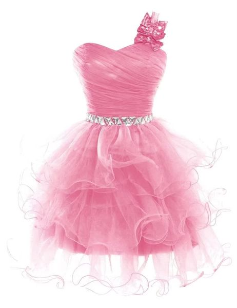 short homecoming dresses one-shoulder sweetheart crystal bow ball gown lace-up party gowns princess plus size mini birthday prom graudation, Blue;pink
short homecoming dresses one-shoulder sweetheart crystal bow ball gown lace-up party gowns princess plus size mini birthday prom graudation, Blue;pink