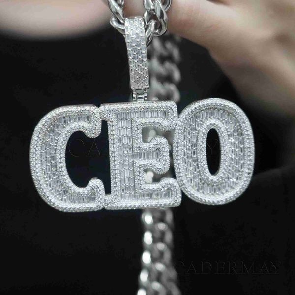 cadermay baguette diamond custom pendant with fashion chain trending vvs moissanite customized name silver 925 necklace
cadermay baguette diamond custom pendant with fashion chain trending vvs moissanite customized name silver 925 necklace