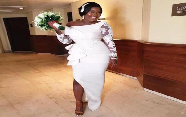 white sheath side split bridesmaid dresses off the shoulder long sleeves maid of honor gowns floor length satin wedding guest dres9720670, White;pink
white sheath side split bridesmaid dresses off the shoulder long sleeves maid of honor gowns floor length satin wedding guest dres9720670, White;pink
