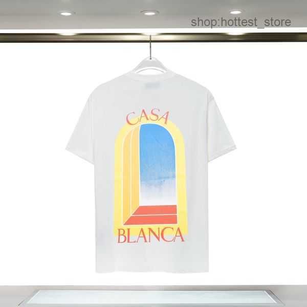 2023 casablanca t shirt mens t-shirts womens designer shirts short sleeves luxury brand clothes summer leisure breathable printed clothing 6, White;black
2023 casablanca t shirt mens t-shirts womens designer shirts short sleeves luxury brand clothes summer leisure breathable printed clothing 6, White;black