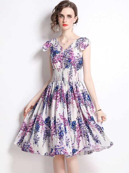 basic casual dresses summer runway chiffon purple flower dress women's sleeveless bow v neck backless floral print elastic waist midi v, Black;gray
basic casual dresses summer runway chiffon purple flower dress women's sleeveless bow v neck backless floral print elastic waist midi v, Black;gray
