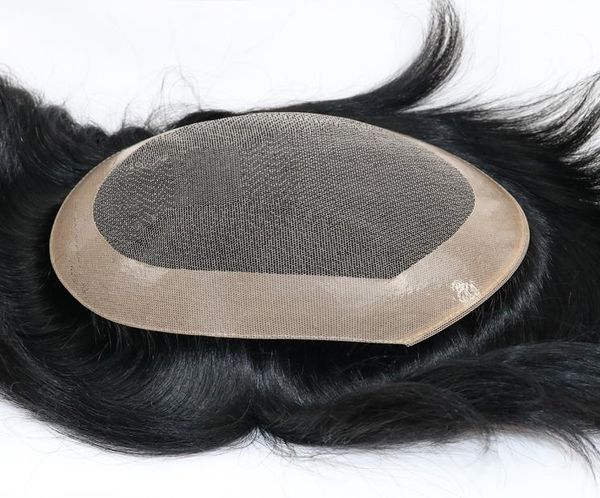 eversilky human hair toupee for men lace npu hair wigs for men 100 indian human hair replacement wigs9139100, Black
eversilky human hair toupee for men lace npu hair wigs for men 100 indian human hair replacement wigs9139100, Black